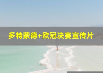 多特蒙德 欧冠决赛宣传片
